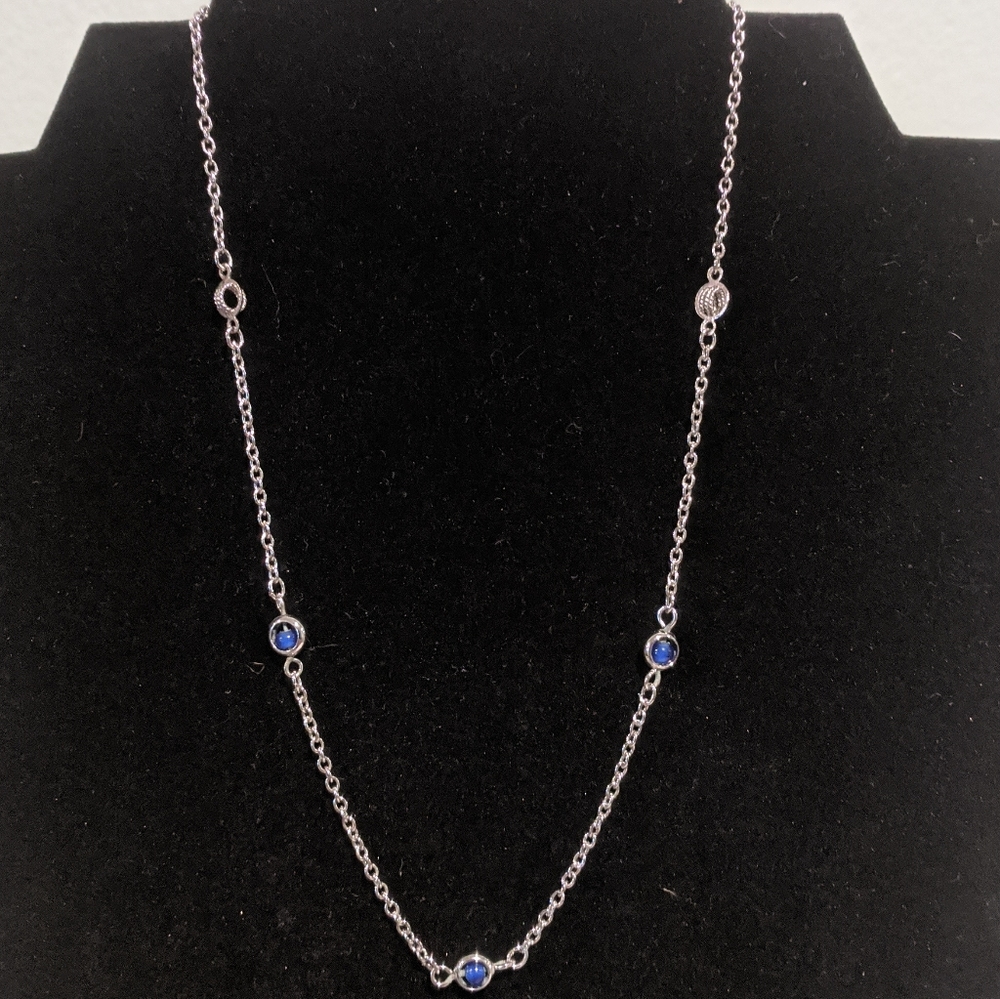 🆓 w/25$, 2/8$, 3/10$ 🎉Silver w/sm blue beads